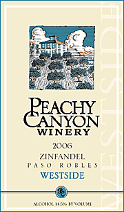 Peachy Canyon 2006 Westside Zinfandel